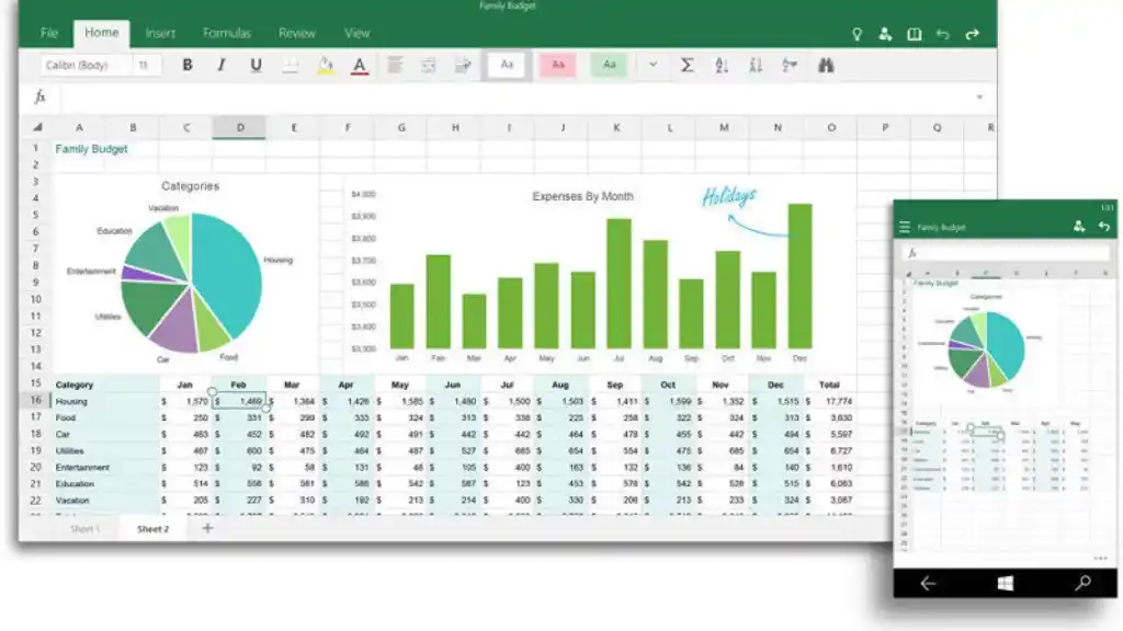 Excel Crackeado In Side Graph Image