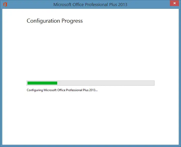 Ativador Office 2013 Installing Process Image