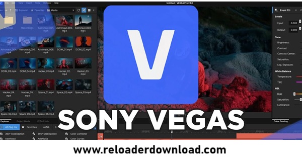Baixar Sony VEGAS Pro 25 Crackeado para PC Completo 2026