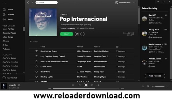 Download Spotify v1.2.62.580 Crackeado para PC 2026